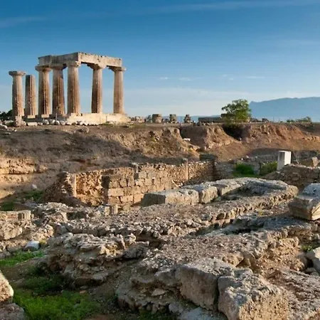 Stone In The Center Of Corinth