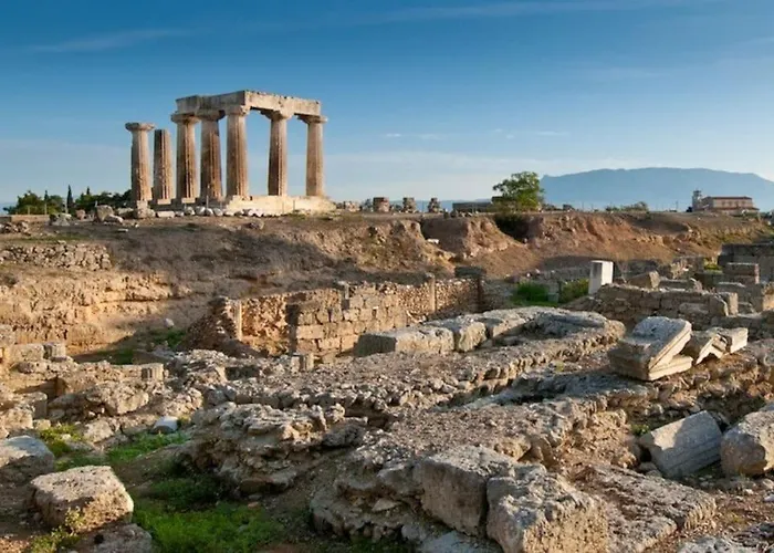 Stone In The Center Of Corinth